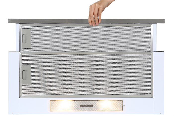 Máy hút mùi âm tủ Kocher K-6270 Màu Trắng - Xám