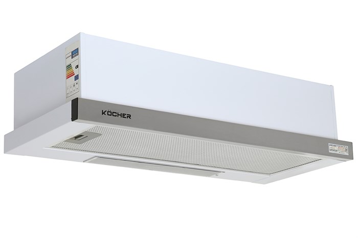 Máy hút mùi âm tủ Kocher K-6270 Màu Trắng - Xám