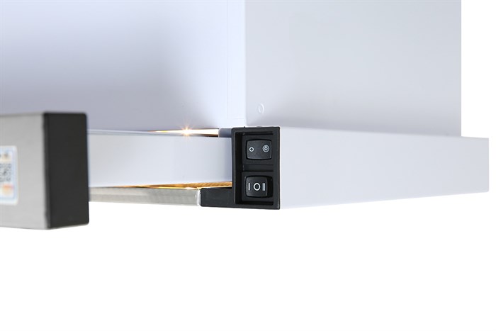 Máy hút mùi âm tủ Kocher K-6270 Màu Trắng - Xám