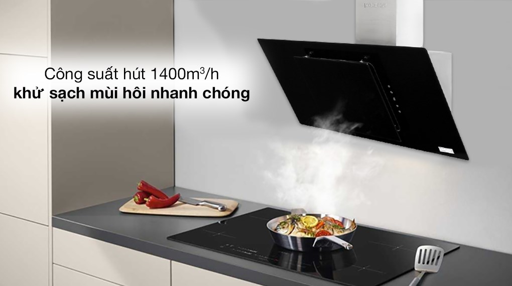 Máy hút mùi áp tường Kocher K-2080V 90