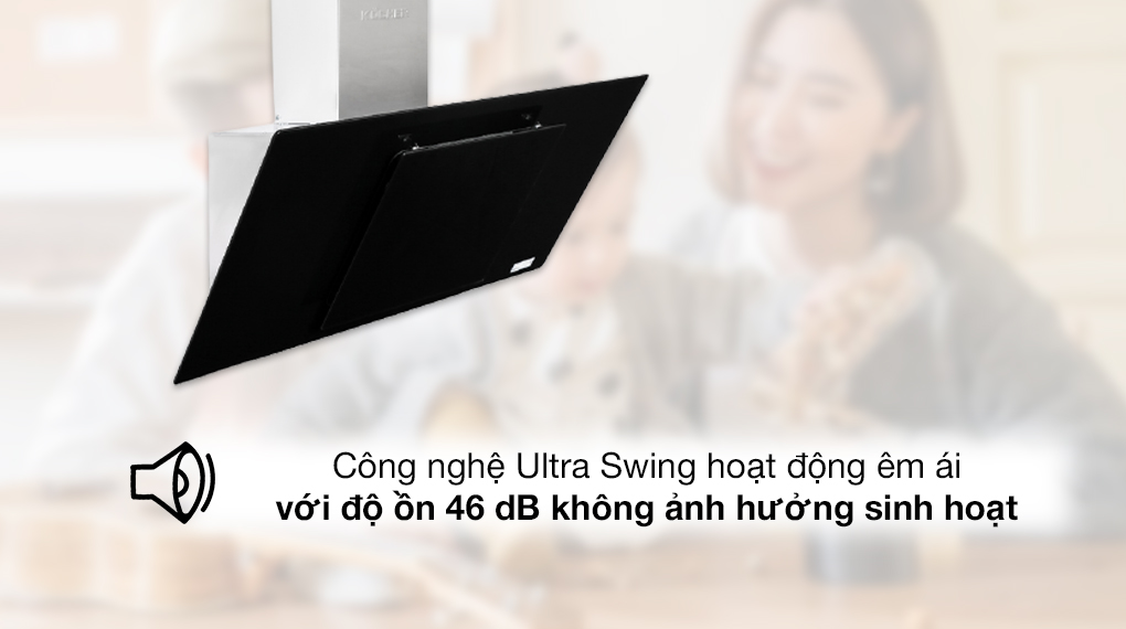 Máy hút mùi áp tường Kocher K-2080V 90