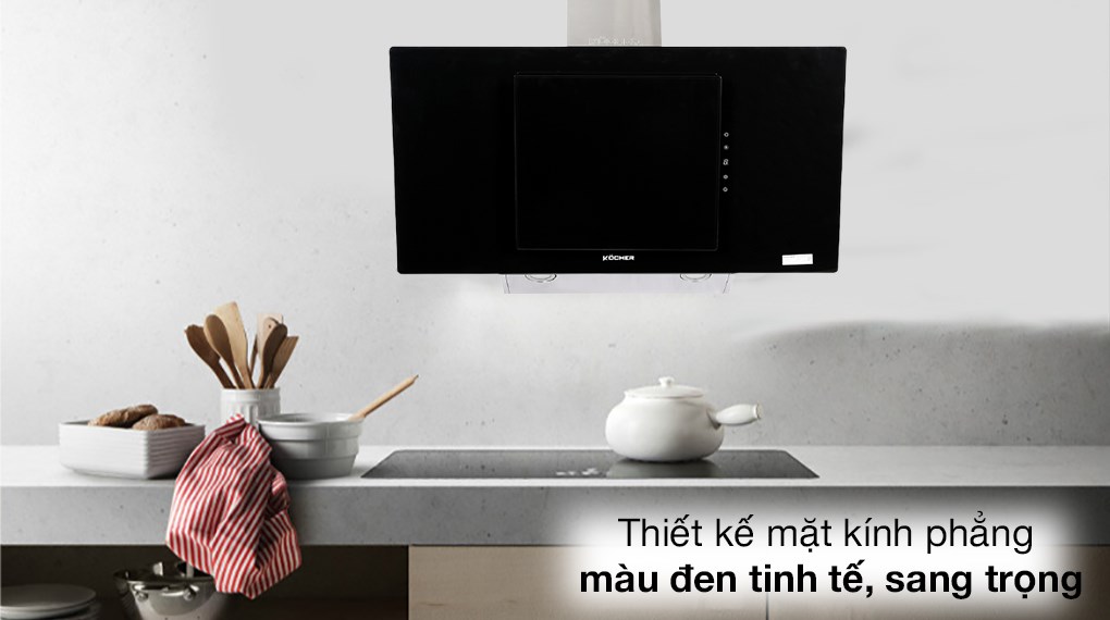 Máy hút mùi áp tường Kocher K-2080V 90