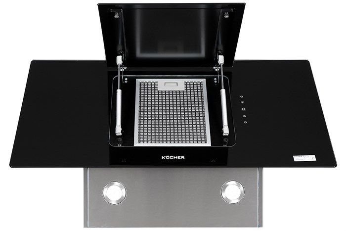 Máy hút mùi áp tường Kocher K-2080V 90 Màu Đen