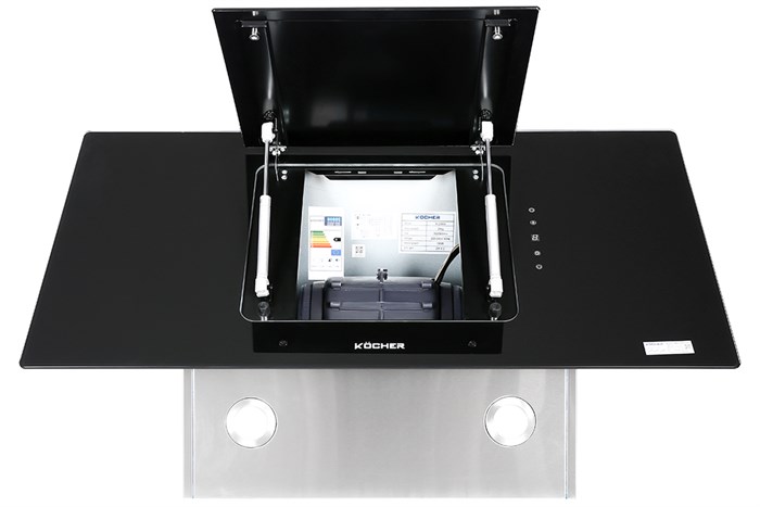 Máy hút mùi áp tường Kocher K-2080V 90 Màu Đen