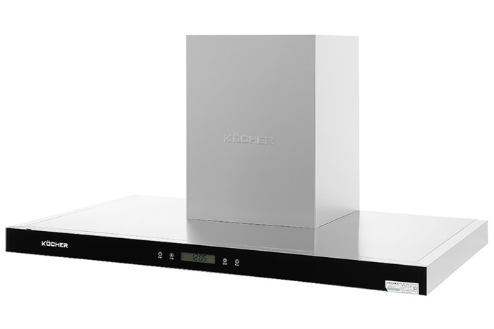 Máy hút mùi áp tường Kocher K-225C 90 Màu Đen - Bạc