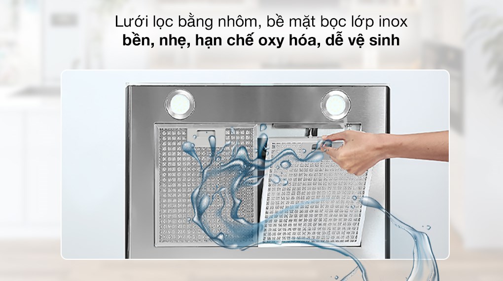 Máy hút mùi kính cong Kocher K-228S 90