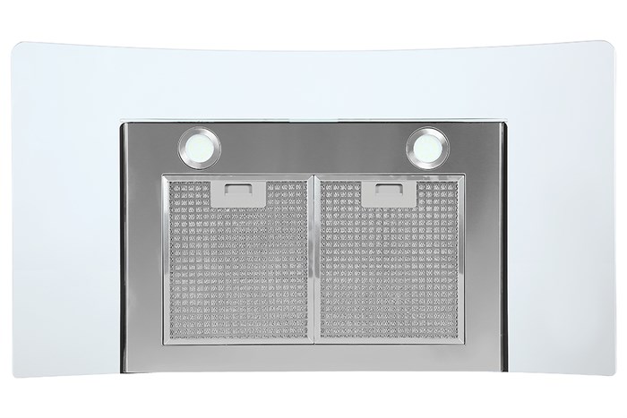 Máy hút mùi kính cong Kocher K-228S 90 Màu Đen - Bạc