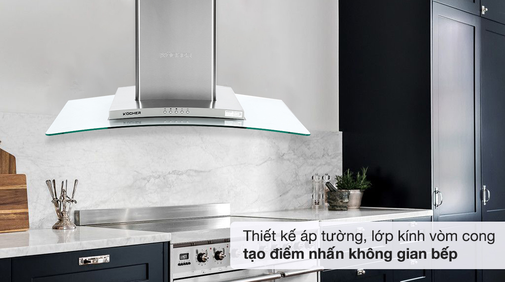 Máy hút mùi áp tường Kocher K-228T 90