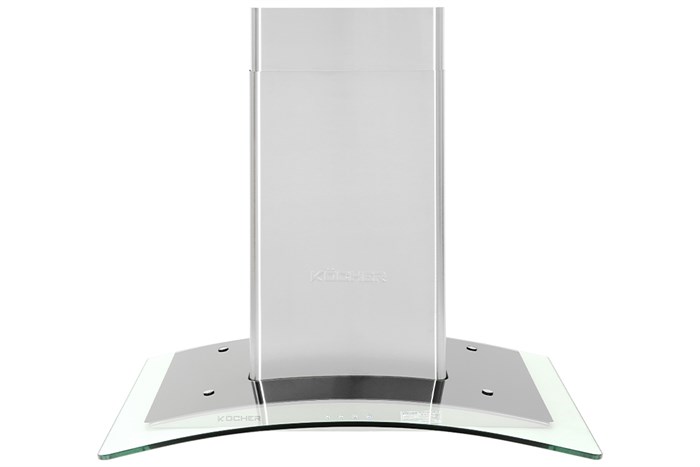 Máy hút mùi kính cong Kocher K-8870 Màu Trắng - Xám