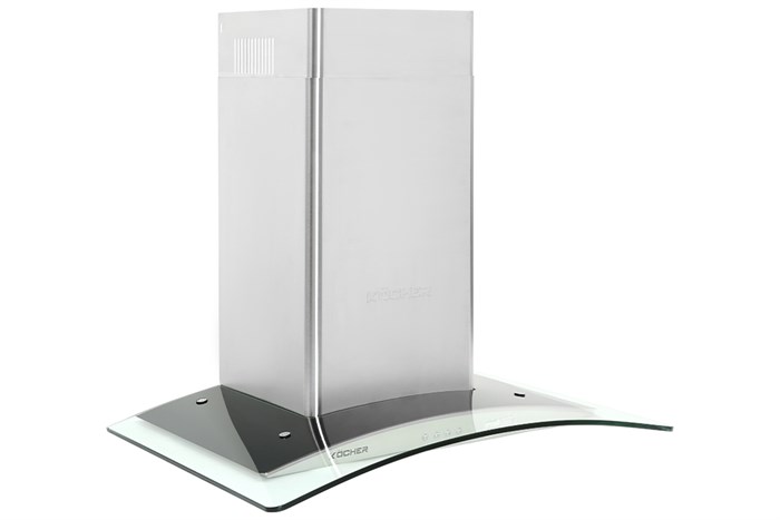 Máy hút mùi kính cong Kocher K-8870 Màu Trắng - Xám