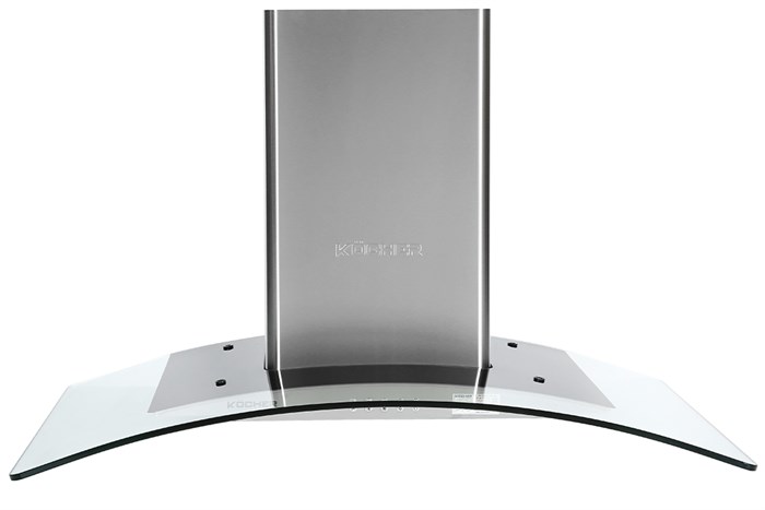 Máy hút mùi kính cong Kocher K-8890 Màu Trắng - Xám