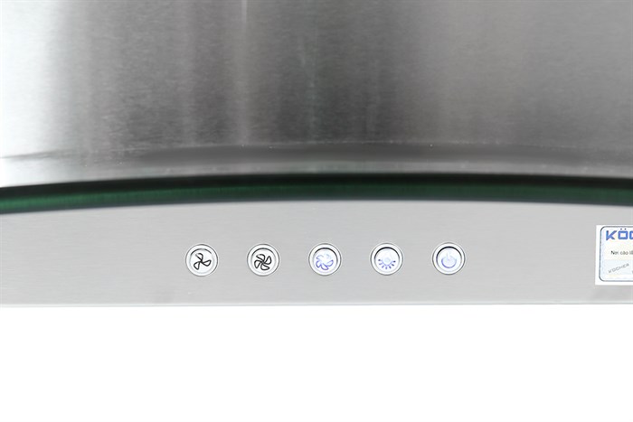 Máy hút mùi kính cong Kocher K-8890 Màu Trắng - Xám