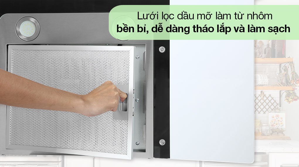 Máy hút mùi kính cong Kocher K-8990