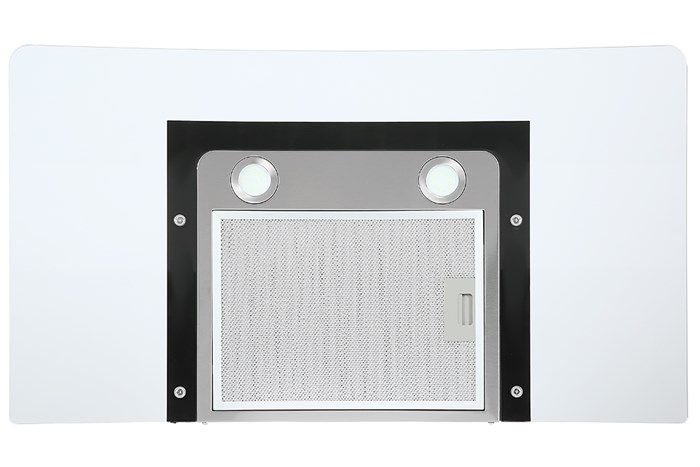 Máy hút mùi kính cong Kocher K-8990 Màu Trắng - Xám