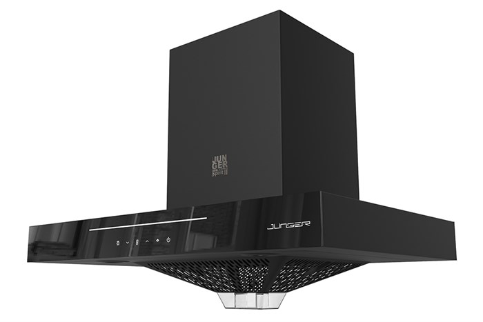 Máy hút mùi áp tường Junger HRJ-701 Màu Đen - Xám