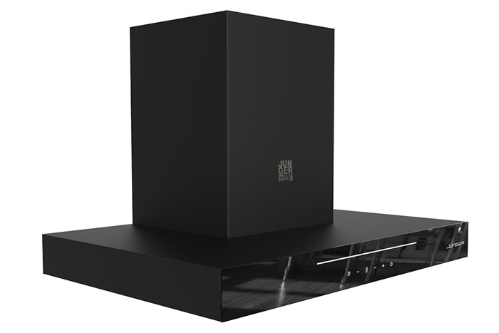 Máy hút mùi áp tường Junger HRJ-701 Màu Đen - Xám