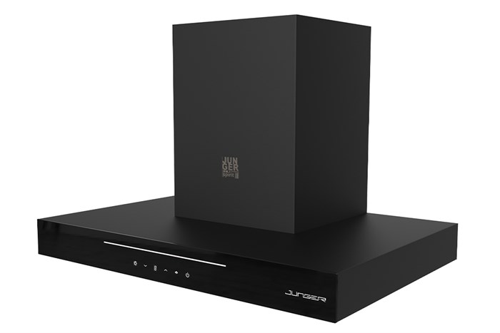 Máy hút mùi áp tường Junger HRJ-701 Màu Đen - Xám