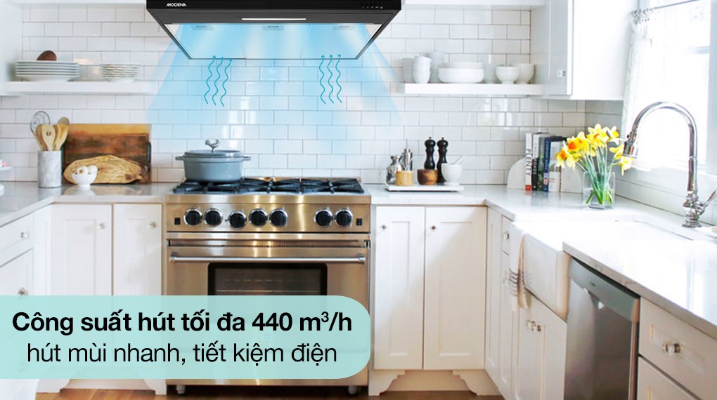 Máy hút mùi lắp âm Modena PX 9022