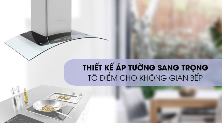 Thiết kế - Máy hút mùi áp tường Modena CX 9301