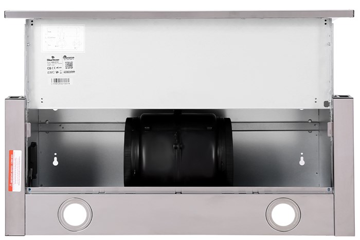 Máy hút mùi âm tủ BlueStone HOB-8725 Màu Bạc Inox