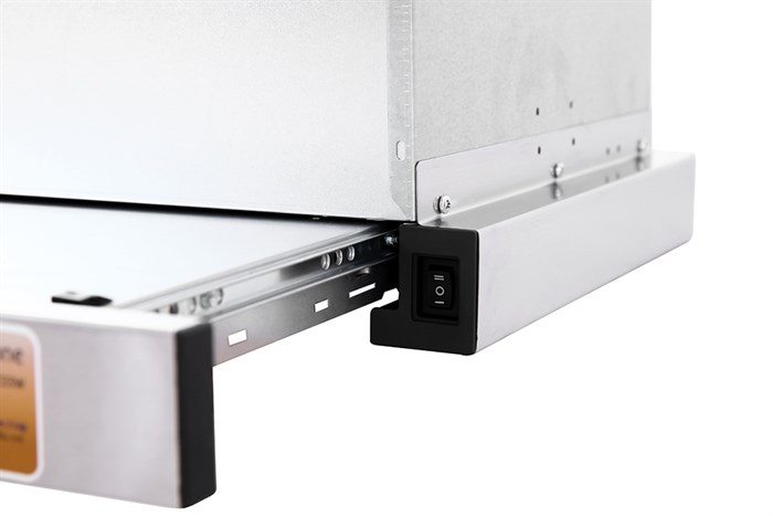 Máy hút mùi âm tủ BlueStone HOB-8725 Màu Bạc Inox