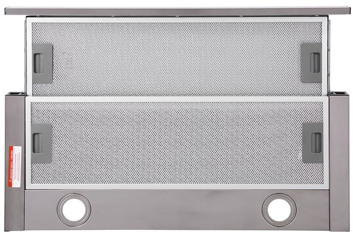 Máy hút mùi âm tủ BlueStone HOB-8725 Màu Bạc Inox