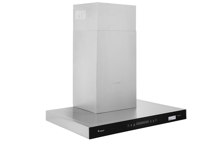 Máy hút mùi áp tường Pramie TT32-700 Màu Đen - Bạc