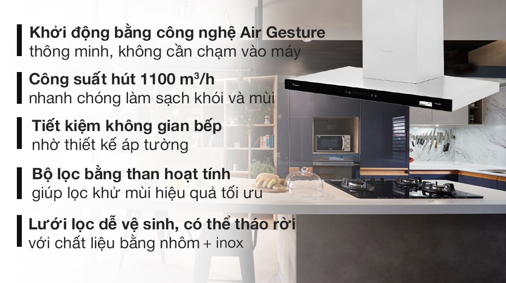 Máy hút mùi áp tường Pramie TT32-900
