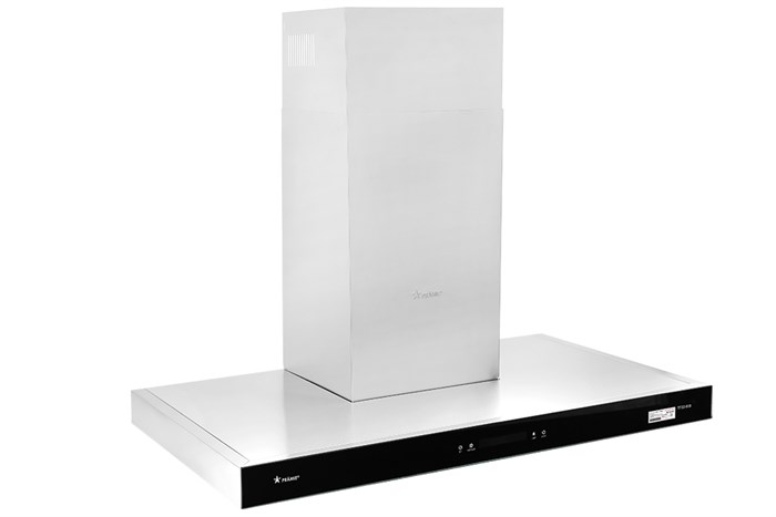 Máy hút mùi áp tường Pramie TT32-900 Màu Đen - Bạc