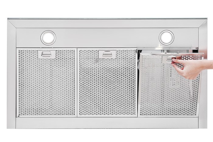 Máy hút mùi áp tường Pramie TT32-900 Màu Đen - Bạc