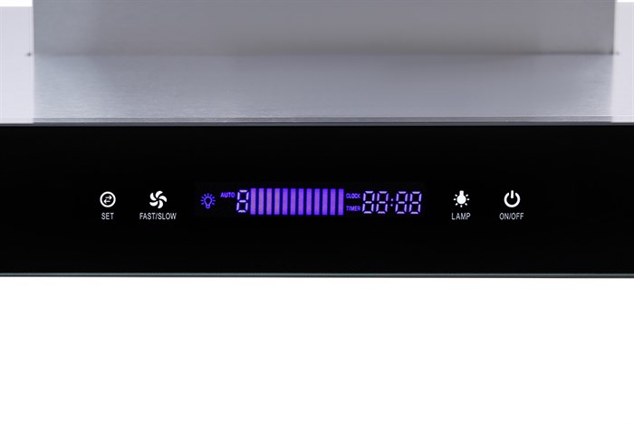 Máy hút mùi áp tường Pramie TT32-900 Màu Đen - Bạc