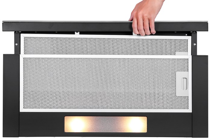 Máy hút mùi âm tủ Pramie ALP9-700 KG Màu Đen