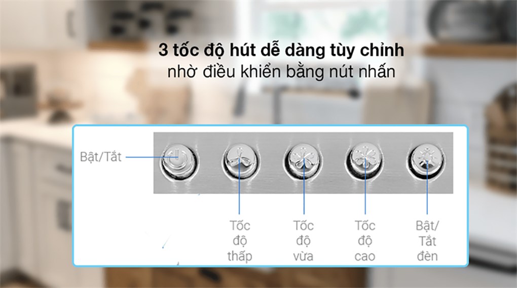 Máy hút mùi âm tủ Pramie CL9S-700