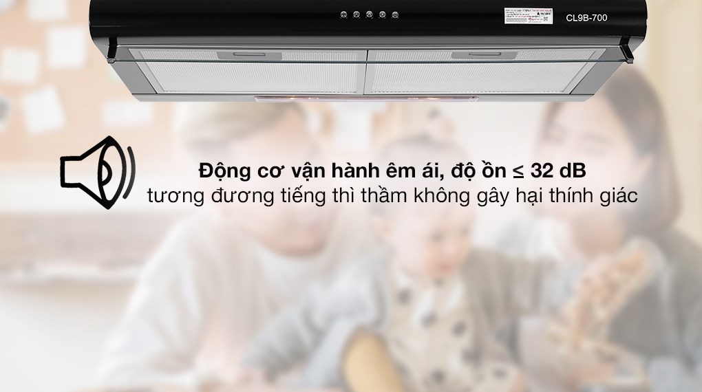 Máy hút mùi âm tủ Pramie CL9B-700