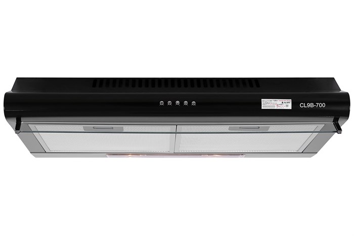 Máy hút mùi âm tủ Pramie CL9B-700 Màu Đen