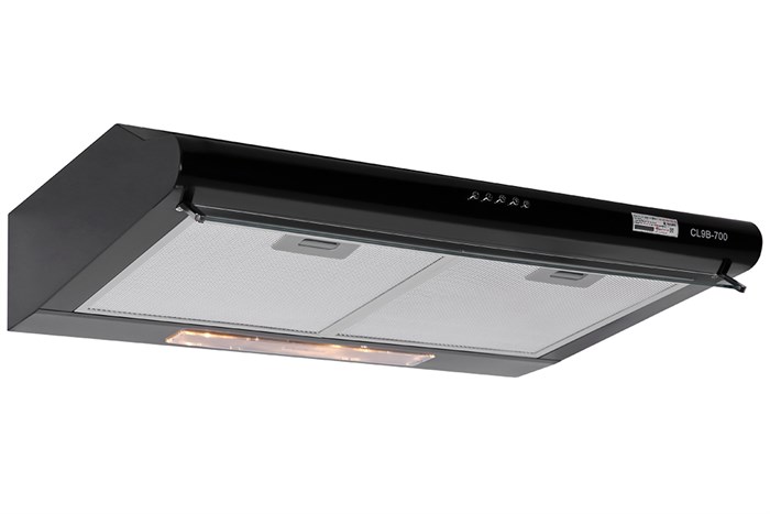 Máy hút mùi âm tủ Pramie CL9B-700 Màu Đen
