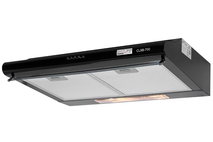 Máy hút mùi âm tủ Pramie CL9B-700 Màu Đen