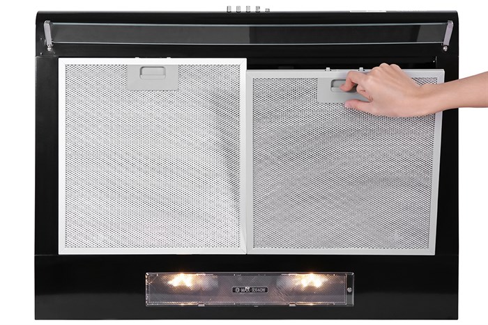 Máy hút mùi âm tủ Pramie CL9B-700 Màu Đen