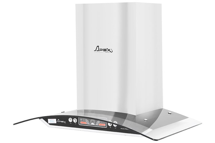 Máy hút mùi kính cong Apex APB6601-70C Màu Bạc