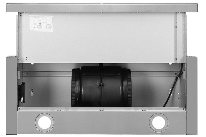 Máy hút mùi âm tủ Sunhouse SHB6288MT Màu Bạc