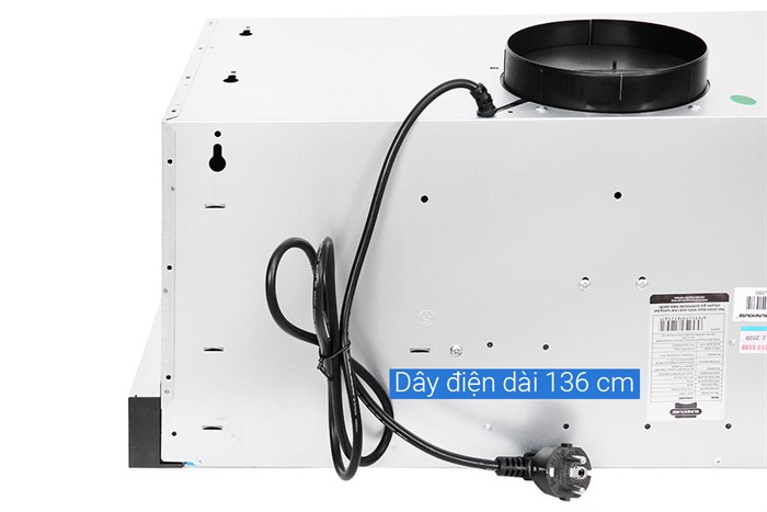 Máy hút mùi âm tủ Sunhouse SHB6288MT Màu Bạc