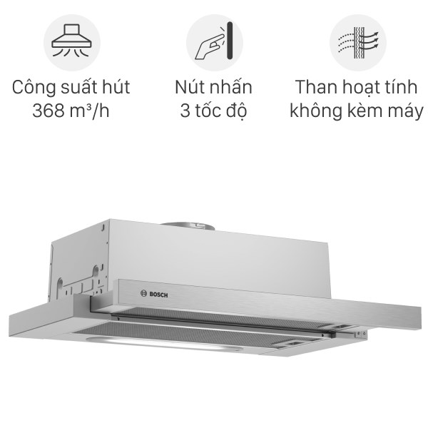 Máy Hút Mùi Âm Tủ Bosch Dft63Ac50