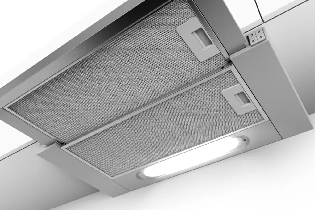 Máy hút mùi âm tủ Bosch DFT63AC50 Màu Bạc Inox