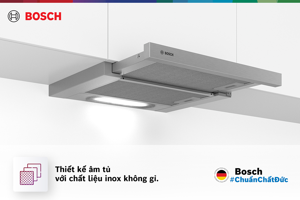 Thiết kế - Máy hút mùi âm tủ Bosch DFT63AC50