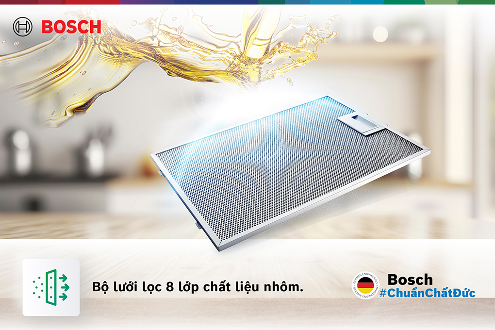 Lưới lọc - Máy hút mùi âm tủ Bosch DFT63AC50