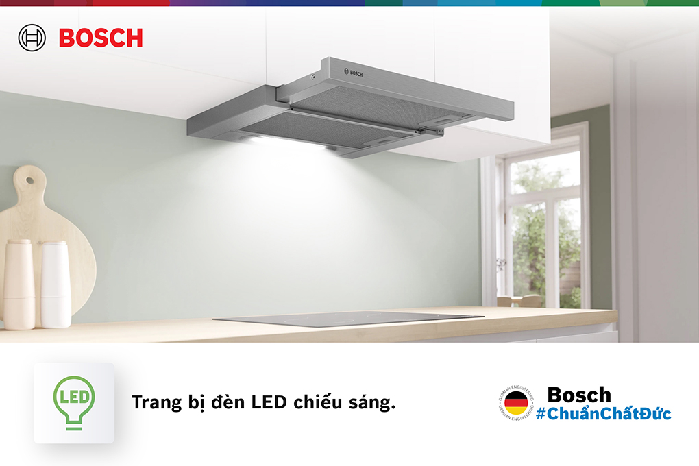 Đèn LED - Máy hút mùi âm tủ Bosch DFT63AC50