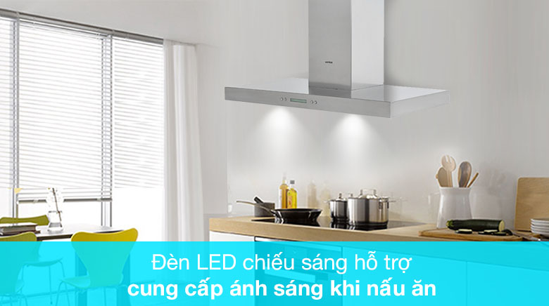 Đèn LED chiếu sáng - Máy hút mùi áp tường Hafele HH-WI90B (539.81.175)