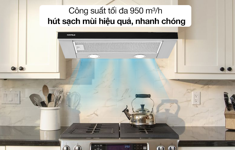 Công suất - Máy hút mùi âm tủ Hafele HH-TG60E (539.81.073)