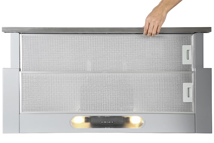 Máy hút mùi âm tủ Hafele HH-TI90D (539.81.085) Màu Bạc Inox