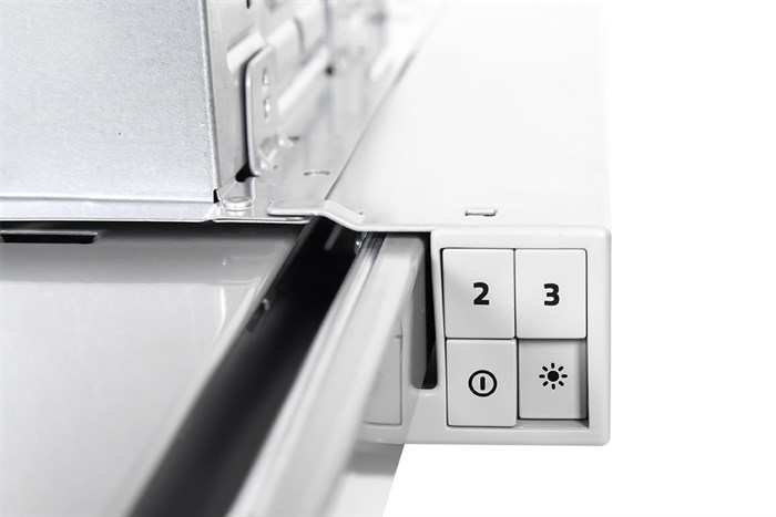 Máy hút mùi âm tủ Hafele HH-TI60D (539.81.083) Màu Bạc Inox